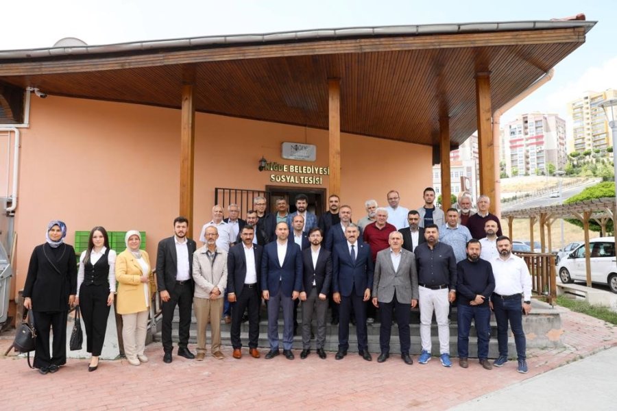 Başkan Özdemir’in Mesaisi Yoğun Geçiyor