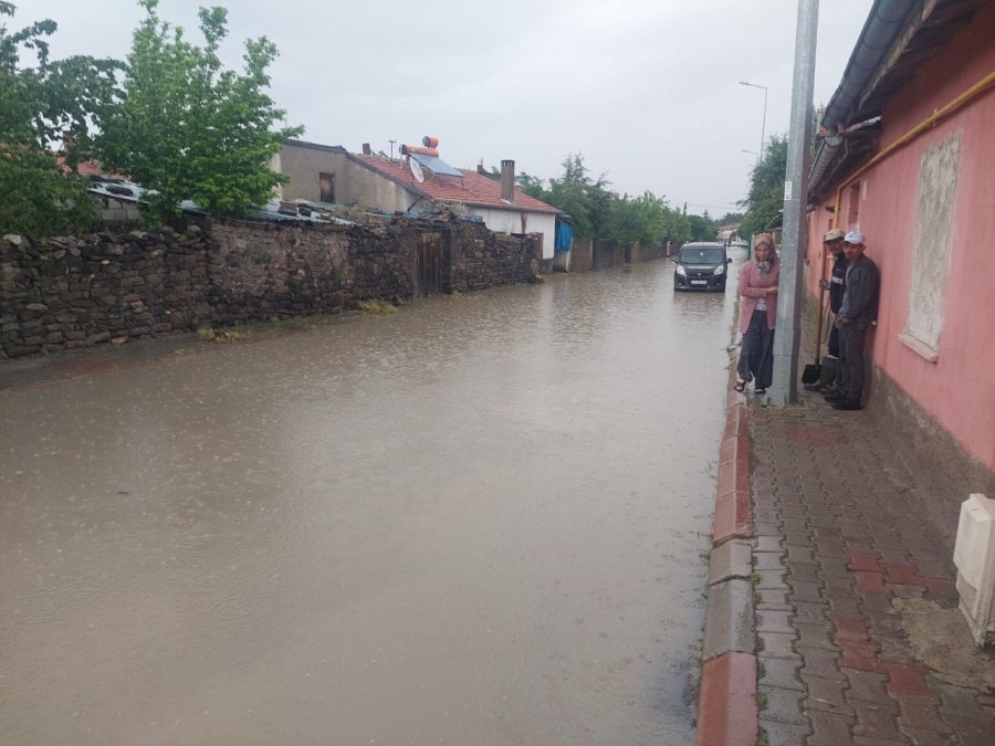 Develi Ve Tomarza’da Sel