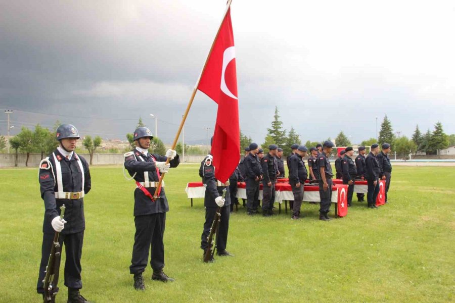 Karaman’da Bir Günlük Askerlik Yapan Engelliler Törenle Yemin Etti