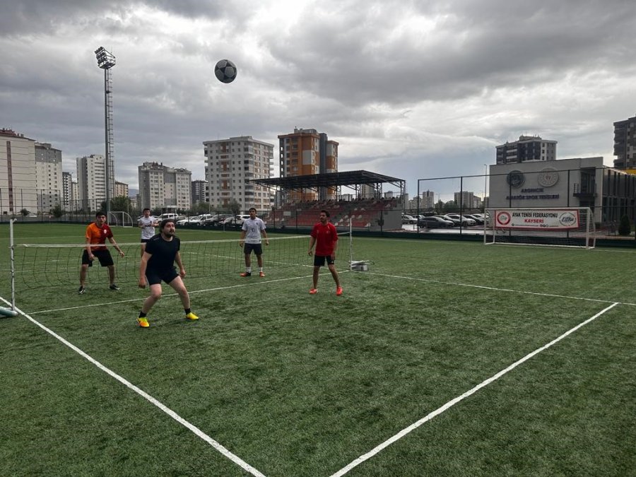 Kayseri Ayak Tenisi Şampiyonası Tamamlandı