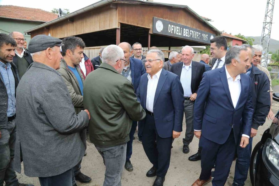 Başkan Büyükkılıç’tan Develi Ve Yahyalı’ya Geçmiş Olsun Ziyareti
