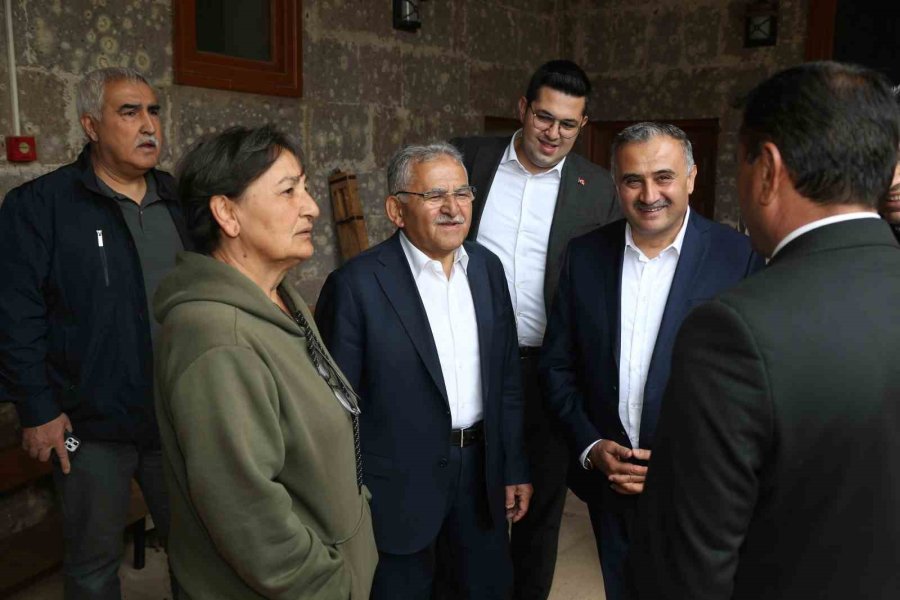 Başkan Büyükkılıç’tan Develi Ve Yahyalı’ya Geçmiş Olsun Ziyareti