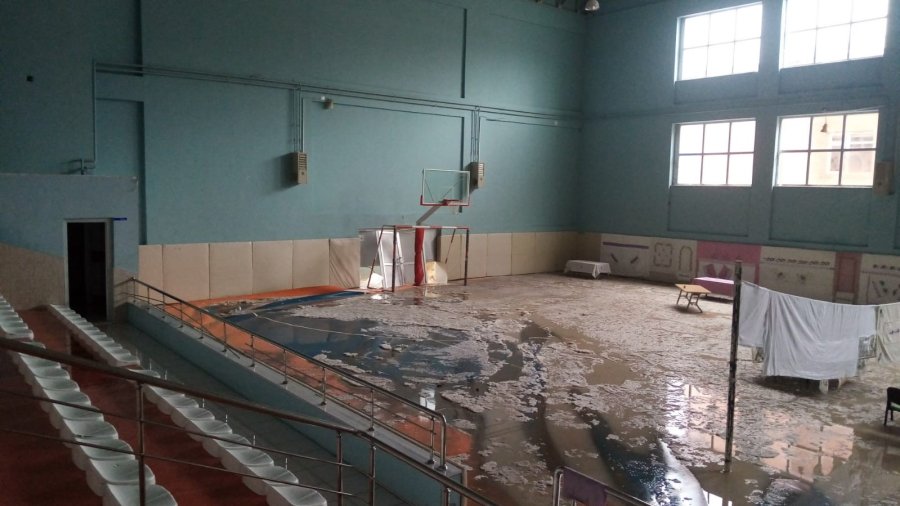 Konya’da Dolu Yağışı Sonrası Su Baskını Anı Kamerada