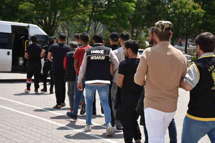 Aksaray Polisinden “firari” Operasyonu: 8 Tutuklama