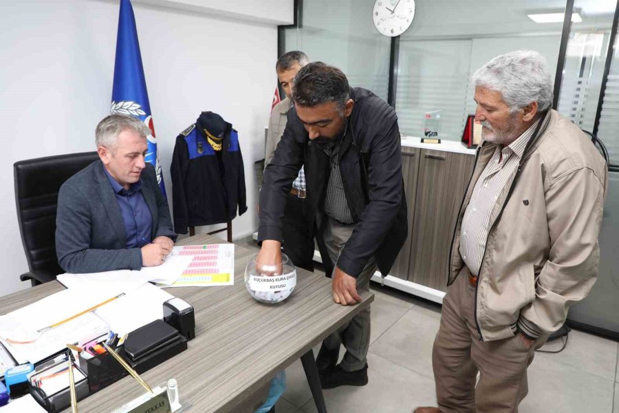 Talas’ta Kurban Satış Yerleri Kura İle Belirlendi