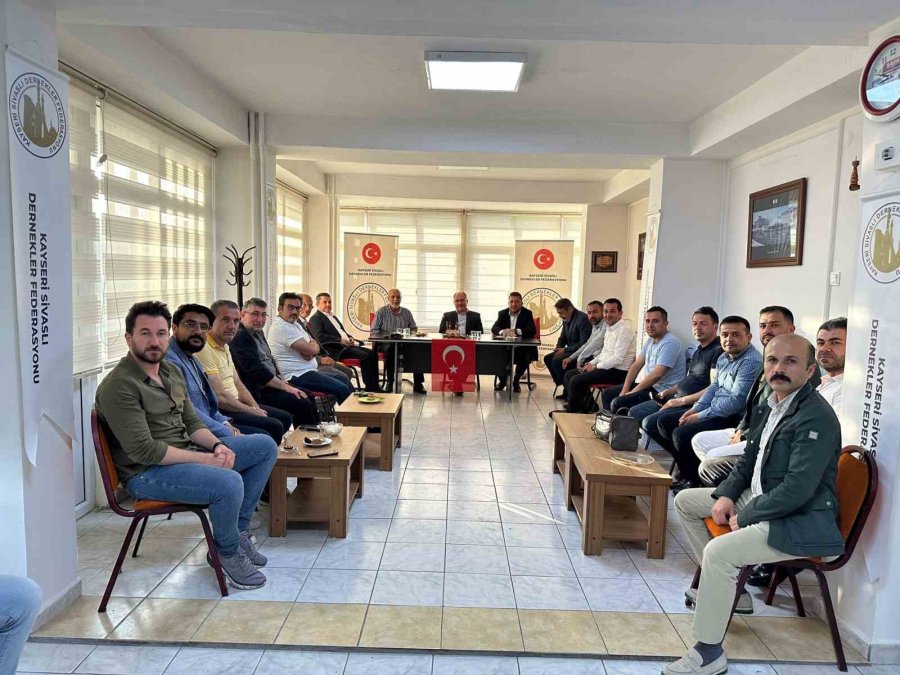 Başkan Bilgin’den Kayseri Sivaslılar Derneği’ne Hayırlı Olsun Ziyareti