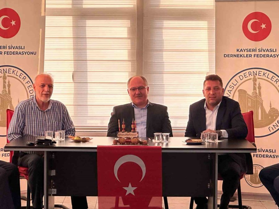 Başkan Bilgin’den Kayseri Sivaslılar Derneği’ne Hayırlı Olsun Ziyareti