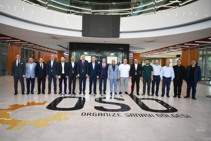 Ak Parti Milletvekilleri Akar Ve Cıngı’dan Kayseri Osb’ye Nezaket Ziyareti