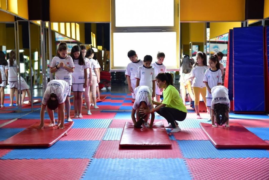 Büyükşehir Spor A.ş. İle ‘yaz Tatili’ Dolu Dolu Geçiyor
