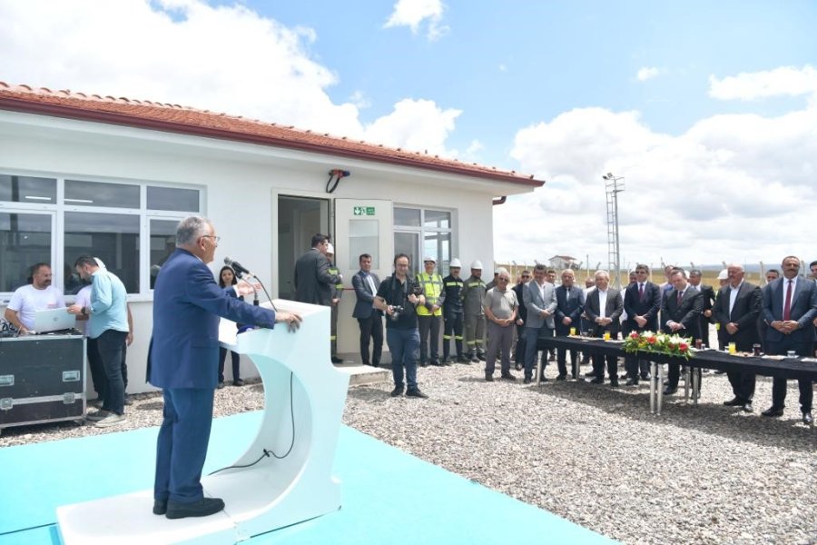 Başkan Büyükkılıç, Sarıoğlan Doğal Gaz Rms-a Kapasite Artış Töreni’ne Katıldı