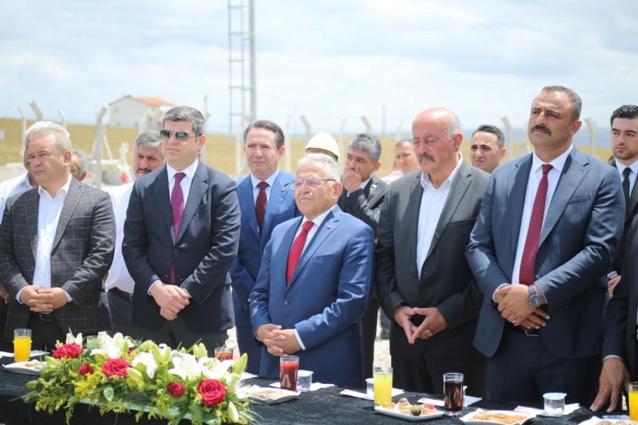 Başkan Büyükkılıç, Sarıoğlan Doğal Gaz Rms-a Kapasite Artış Töreni’ne Katıldı