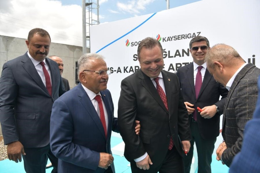 Başkan Büyükkılıç, Sarıoğlan Doğal Gaz Rms-a Kapasite Artış Töreni’ne Katıldı