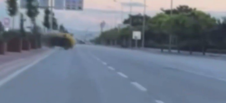 Konya’da Ticari Taksi Takla Attı, Ölümlü Kaza Anbean Kameraya Yansıdı