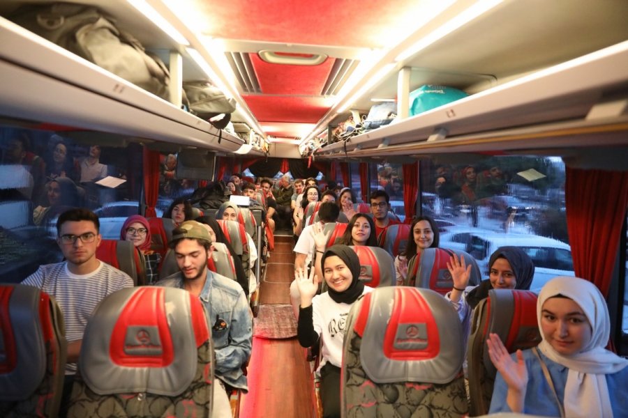 Melikgazi, Yeşilaycı Gençleri Çanakkale’ye Uğurladı