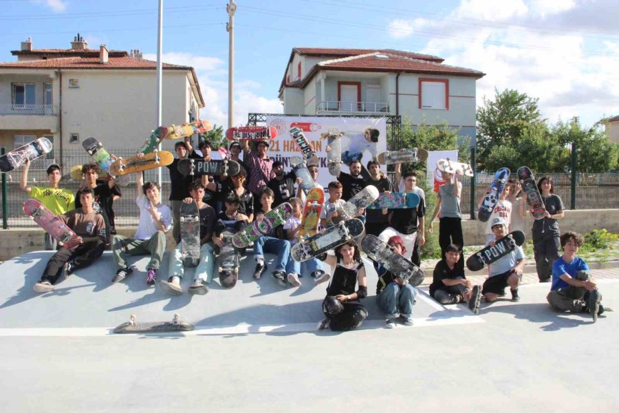 Karaman’da Dünya Kaykay Günü Kutlandı