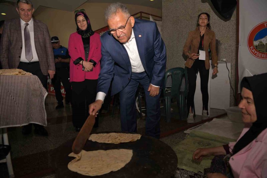 Başkan Büyükkılıç’a Üreten Kadınlardan Teşekkür