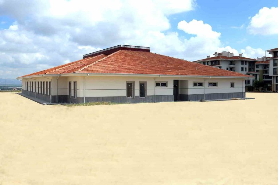 Belediyenin Çocuk Oyun Köyü Projesinde Ana Kucağı Kısmı Tamamlandı