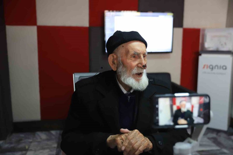 Başkan Büyükkılıç, 97 Yaşındaki Uluçınarın Talebini Yerine Getirdi
