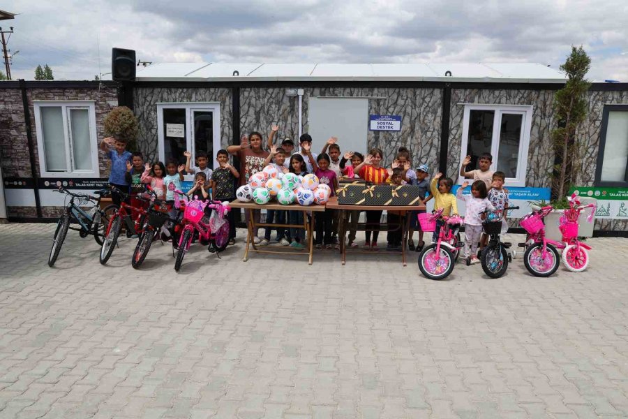 Talas’tan Elbistan’a Bayram Hediyesi