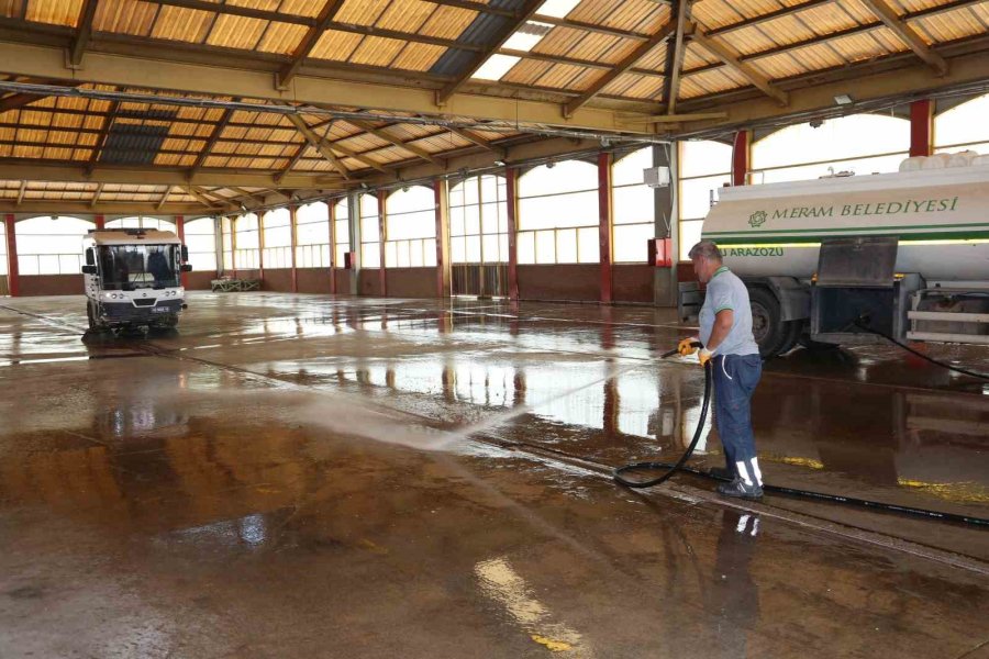Meram’da Bayram Hazırlıkları Tamamlandı
