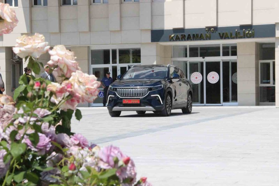 Karaman Valiliği Togg’unu Teslim Aldı