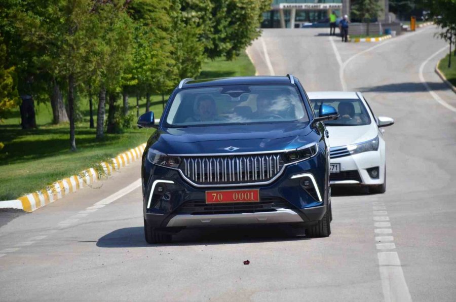 Karaman Valiliği Togg’unu Teslim Aldı