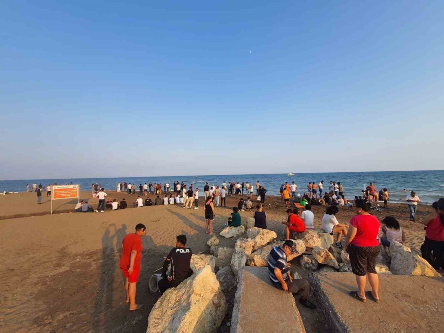 Mersin’de Denizde Kaybolan Genci Arama Çalışması Başlatıldı