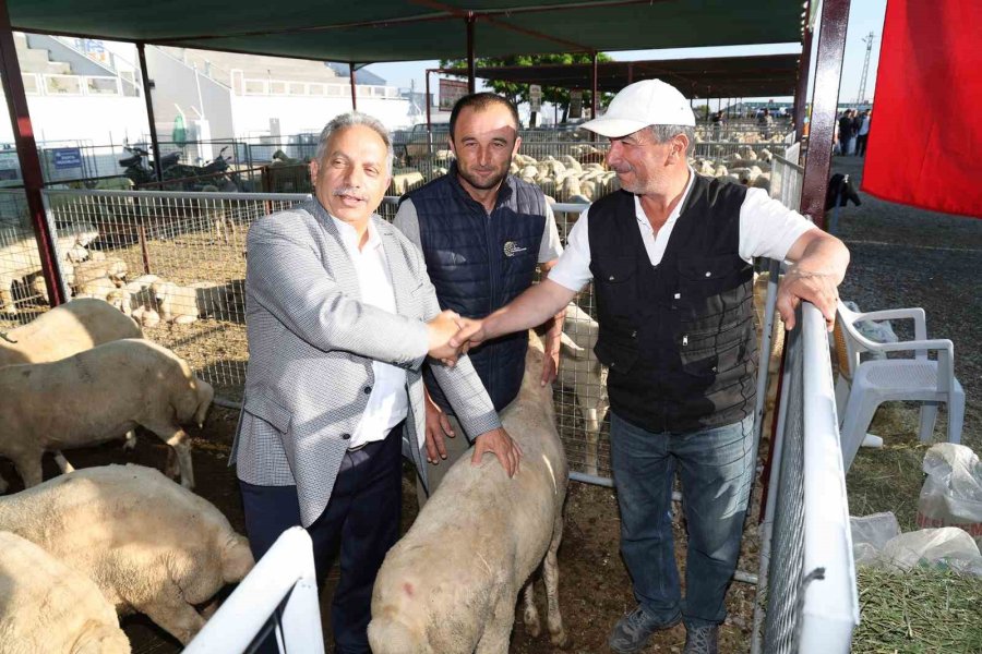 Başkan Yalçın, Vatandaşın Bayram Sevincine Ortak Oldu