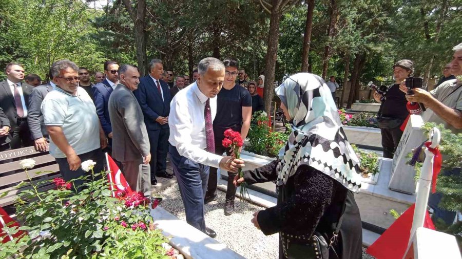 İçişleri Bakanı Yerlikaya Memleketi Konya’da