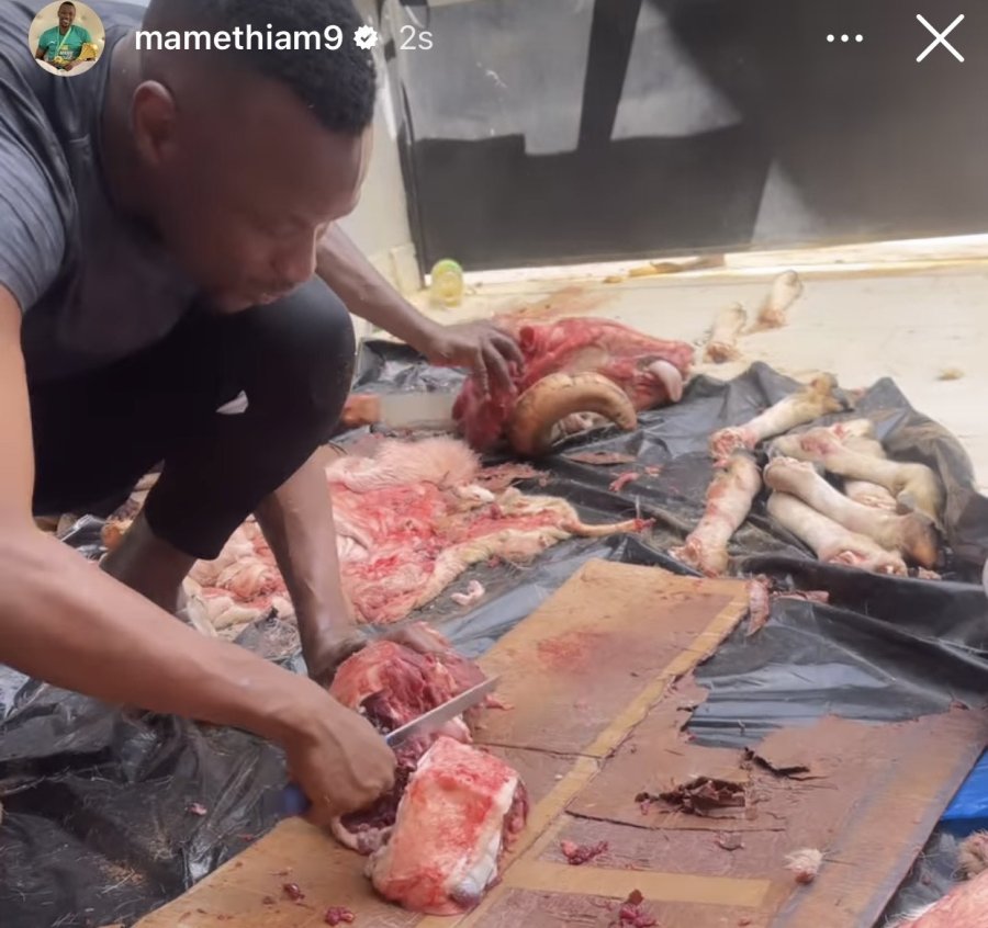 Mame Thiam Ailesi İle Kurban Bayramını Kutladı