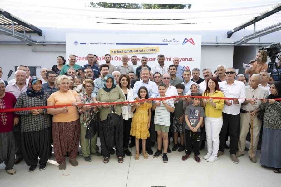 Çamlıyayla Otopark Ve Pazar Yeri Açıldı