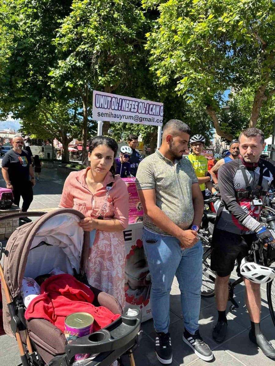 Sma’lı Aybüke İçin Kayseri’den İstanbul’a Pedal Çevirecek