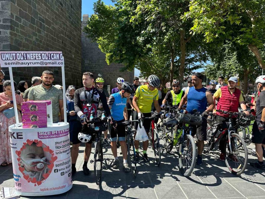 Sma’lı Aybüke İçin Kayseri’den İstanbul’a Pedal Çevirecek