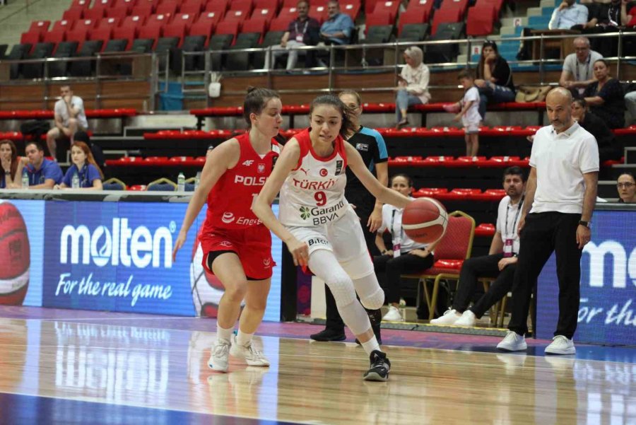 18 Yaş Altı Kız Basketbol Milli Takımı, Avrupa Şampiyonası’na Galibiyetle Başladı