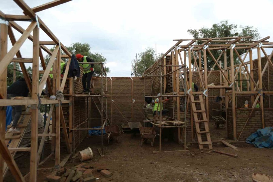 Kaya Oyma Kültepe Müzesi’nde İnşaat Çalışması Sürüyor
