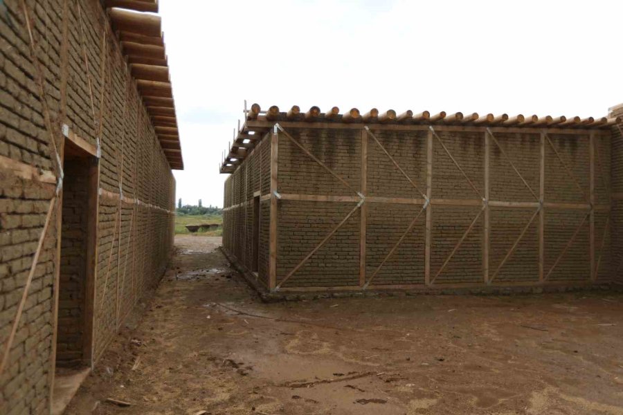 Kaya Oyma Kültepe Müzesi’nde İnşaat Çalışması Sürüyor