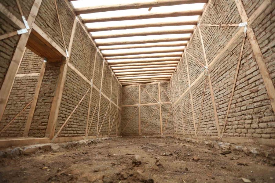 Kaya Oyma Kültepe Müzesi’nde İnşaat Çalışması Sürüyor