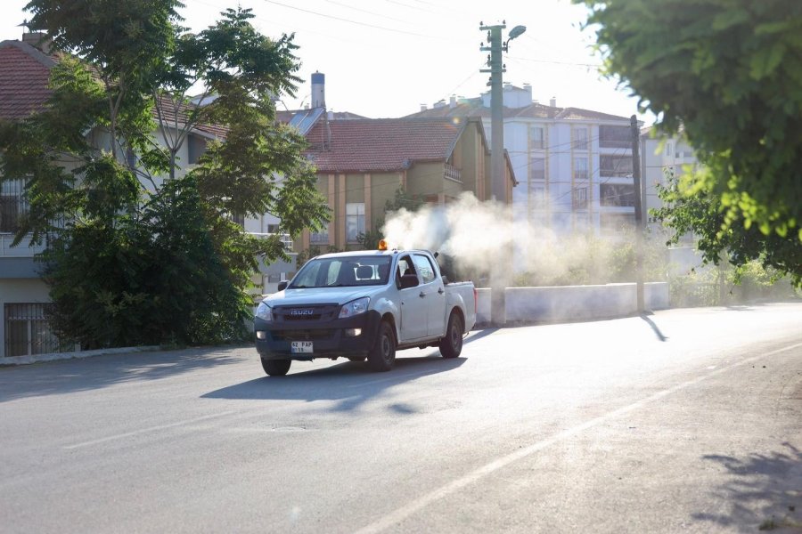 Aksaray Belediyesi Haşere İle Mücadeleyi Sürdürüyor