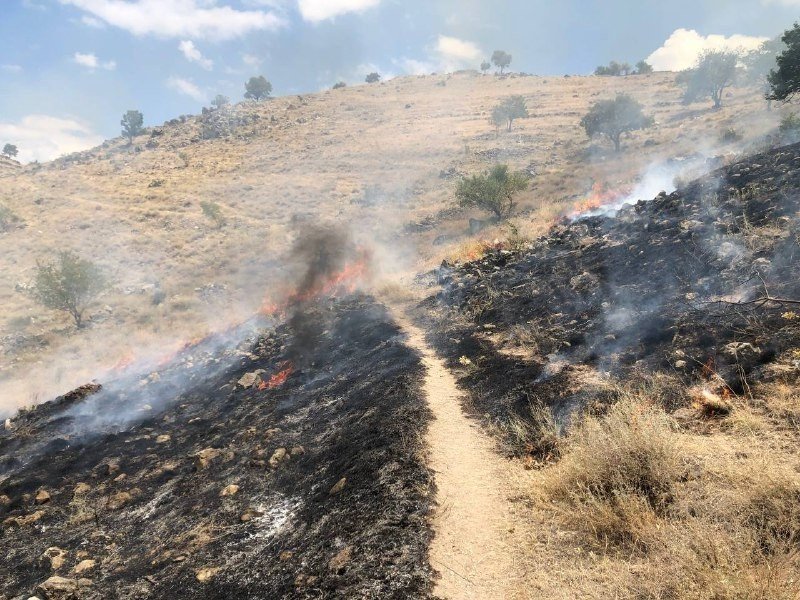 Çevreye Atılan Cam Ve Plastik Şişelere Dikkat: Anız Yangınına Sebep Oluyor