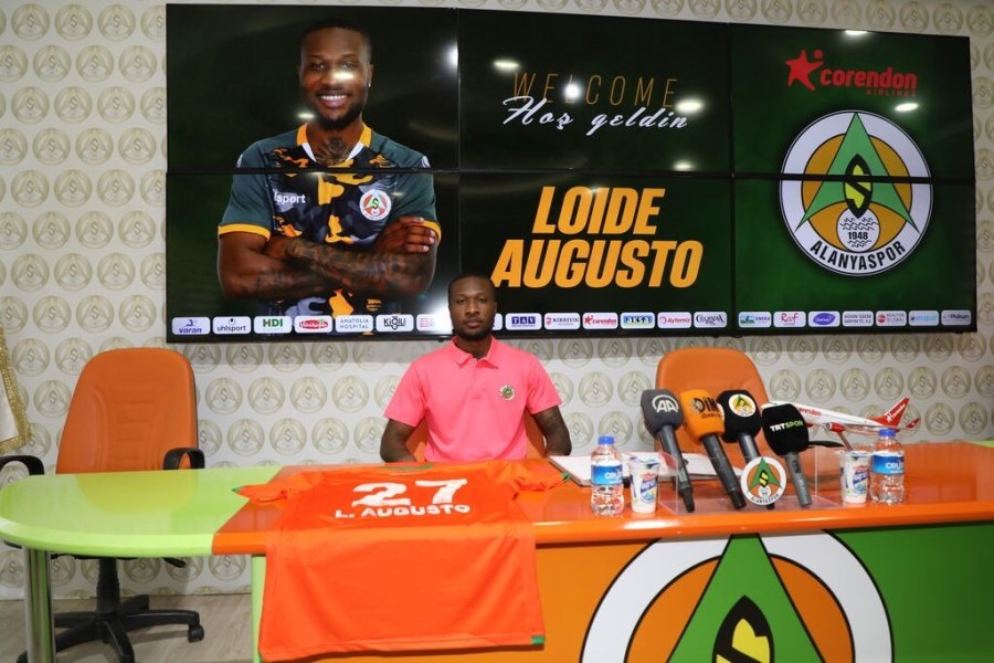 Alanyaspor, Loide Augusto İle 4 Yıllık Sözleşme İmzaladı