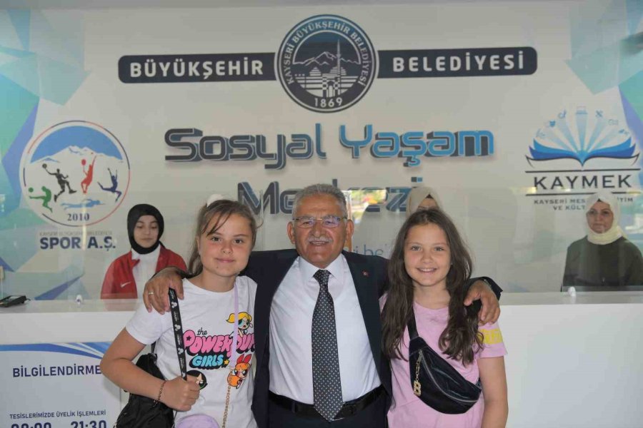 Büyükşehir’in Kaymek Yaz Okulları’nda Dolu Dolu Program