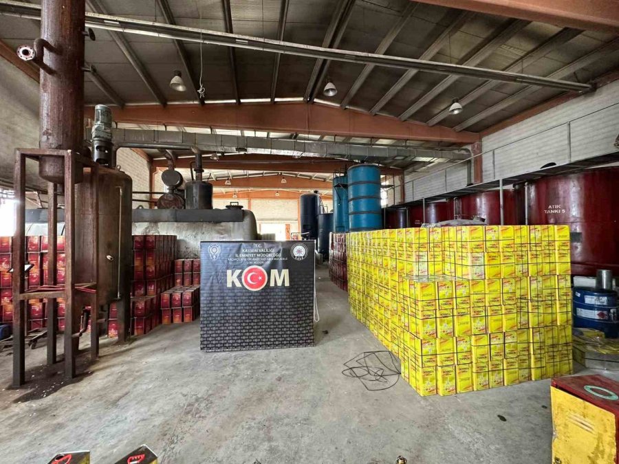 İç Anadolu Bölgesi’nin En Büyük Akaryakıt Kaçakçılarına ’siyah İnci’ Operasyonu