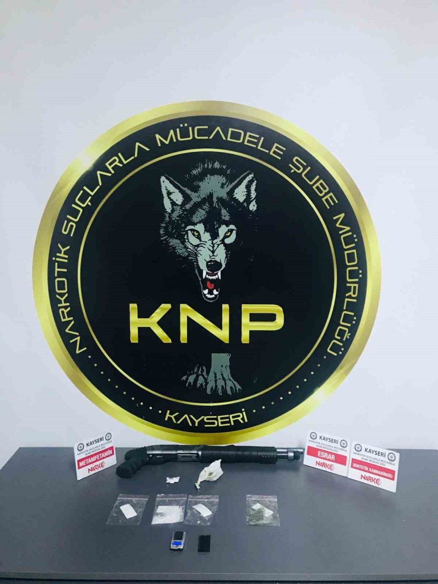 Kayseri’de 2 Farklı Uyuşturucu Operasyonu: 5 Gözaltı