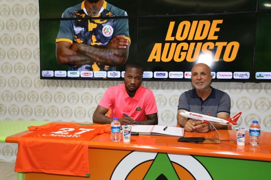 Alanyaspor, Loide Augusto İle 4 Yıllık Sözleşme İmzaladı