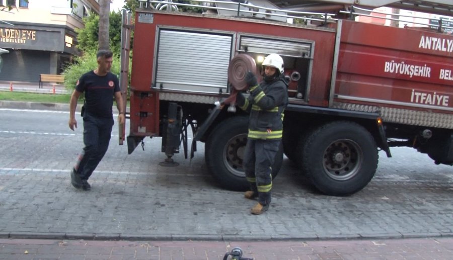 Yangında ‘duman’ İsimli Kedi İtfaiye Erleri Tarafından Kurtarıldı