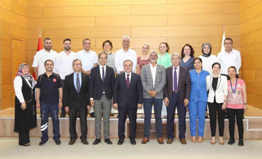 Erü’den İl Sağlık Müdürlüğü’ne Teşekkür