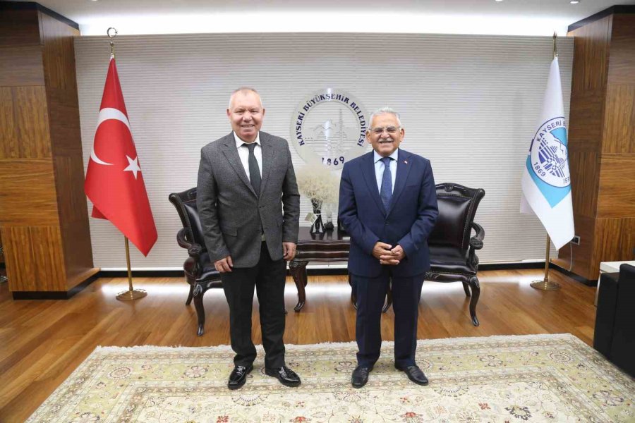 Devlet Tiyatroları Genel Müdürü Kurt’tan Büyükkılıç’a Ziyaret