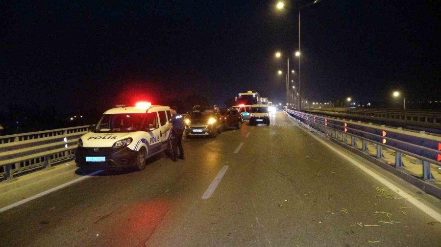 Alkollü Sürücünün Çarptığı Otomobilde Can Pazarı Yaşandı