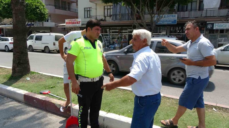 Otomobilin Çarptığı Yaya Yaraladı