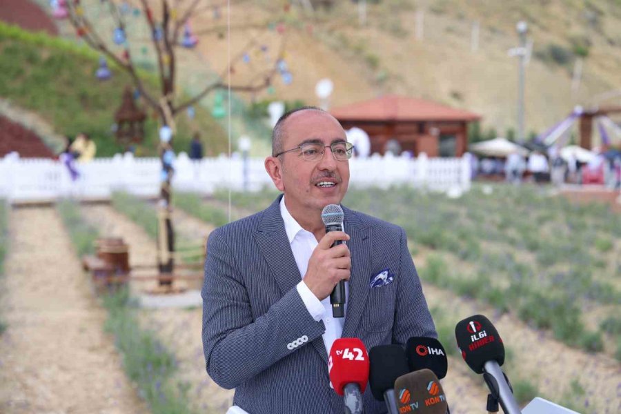 Meram Lavanta Bahçesi Açıldı